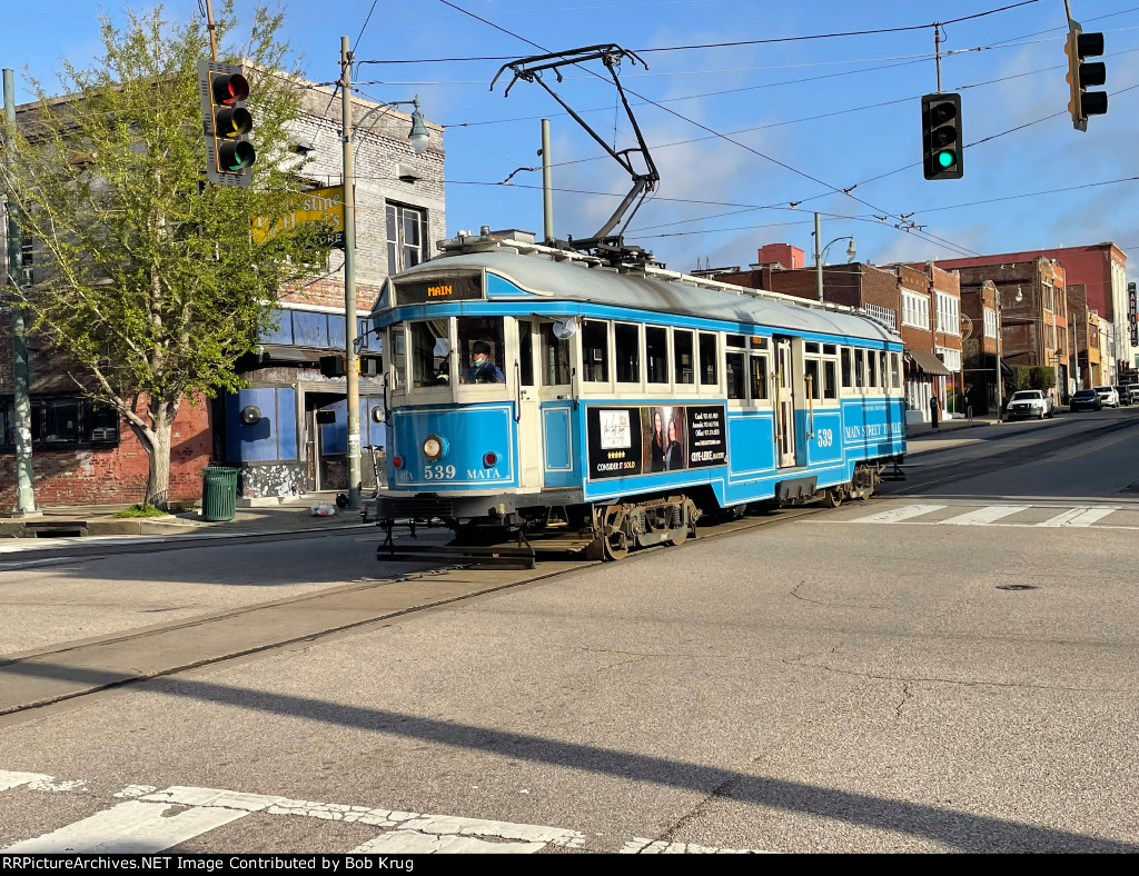 Memphis Streetcar 509 - South Main Street